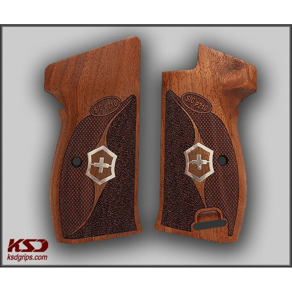 KSD Brand Sig P210-1 / P210-4 / P210-5 / P210-6 / DK M49 - With , Turkish Walnut Grips
