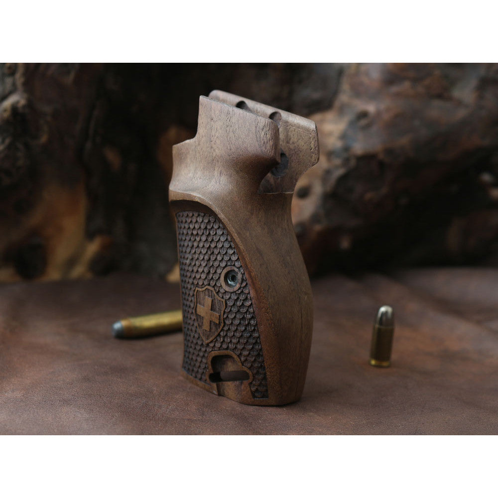 KSD Brand Sig P210-1 / P210-4 / P210-5 / P210-6 / DK M49 - With , Turkish Walnut Grips