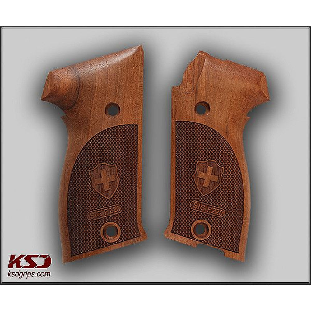 KSD Brand Sig P220, Turkish Walnut Grips