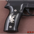 KSD Brand Sig Sauer P226 / P226 SL / P226 Sport / P226 Sport II / P226, Acrylic Black Grips
