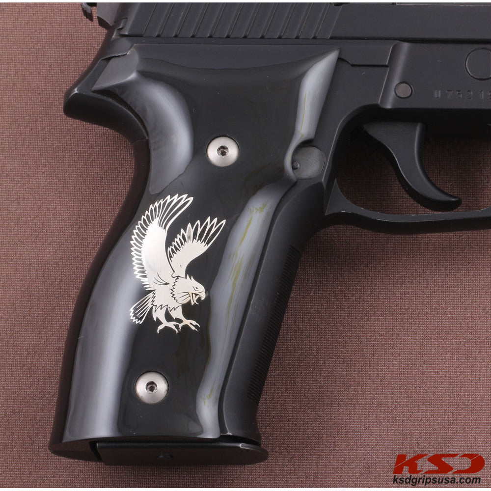 KSD Brand Sig Sauer P226 / P226 SL / P226 Sport / P226 Sport II / P226, Acrylic Black Grips