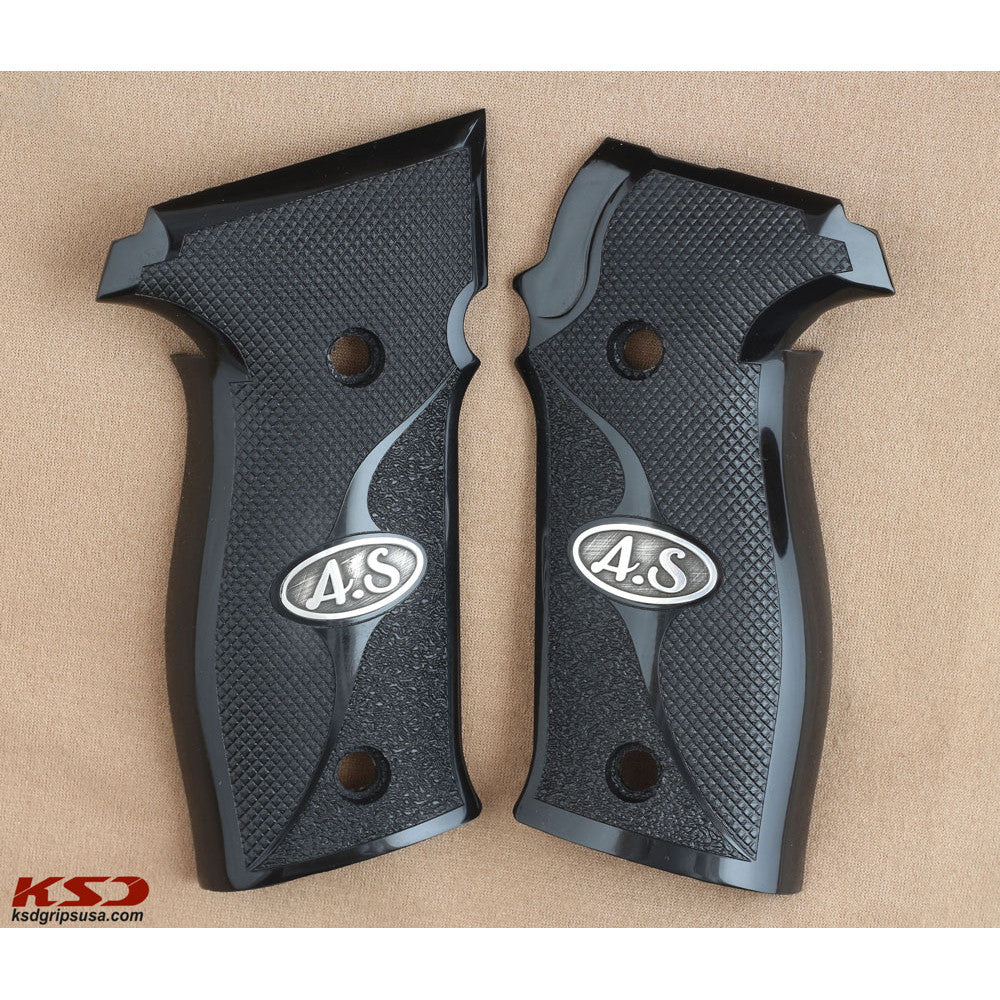 KSD Brand Sig Sauer P226 / P226 SL / P226 Sport / P226 Sport II / P226, Acrylic Black Grips