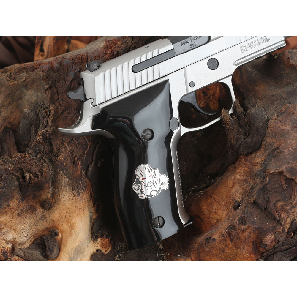KSD Brand Sig Sauer P226 / P226 SL / P226 Sport / P226 Sport II / P226, Acrylic Black Grips