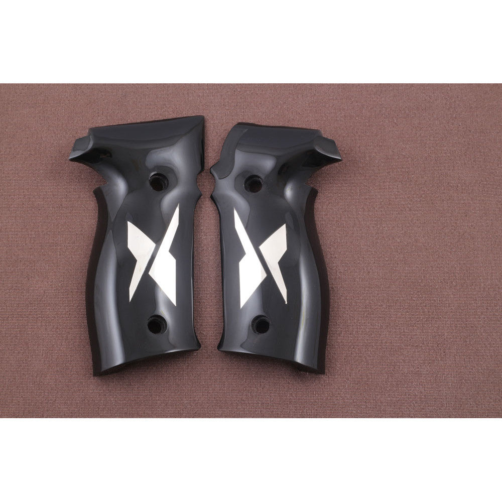 KSD Brand Sig Sauer P226 / P226 SL / P226 Sport / P226 Sport II / P226, Acrylic Black Grips