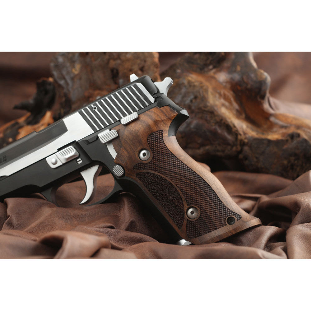 KSD Brand Sig Sauer P228 / P229 / M11 A1, Turkish Walnut Grips