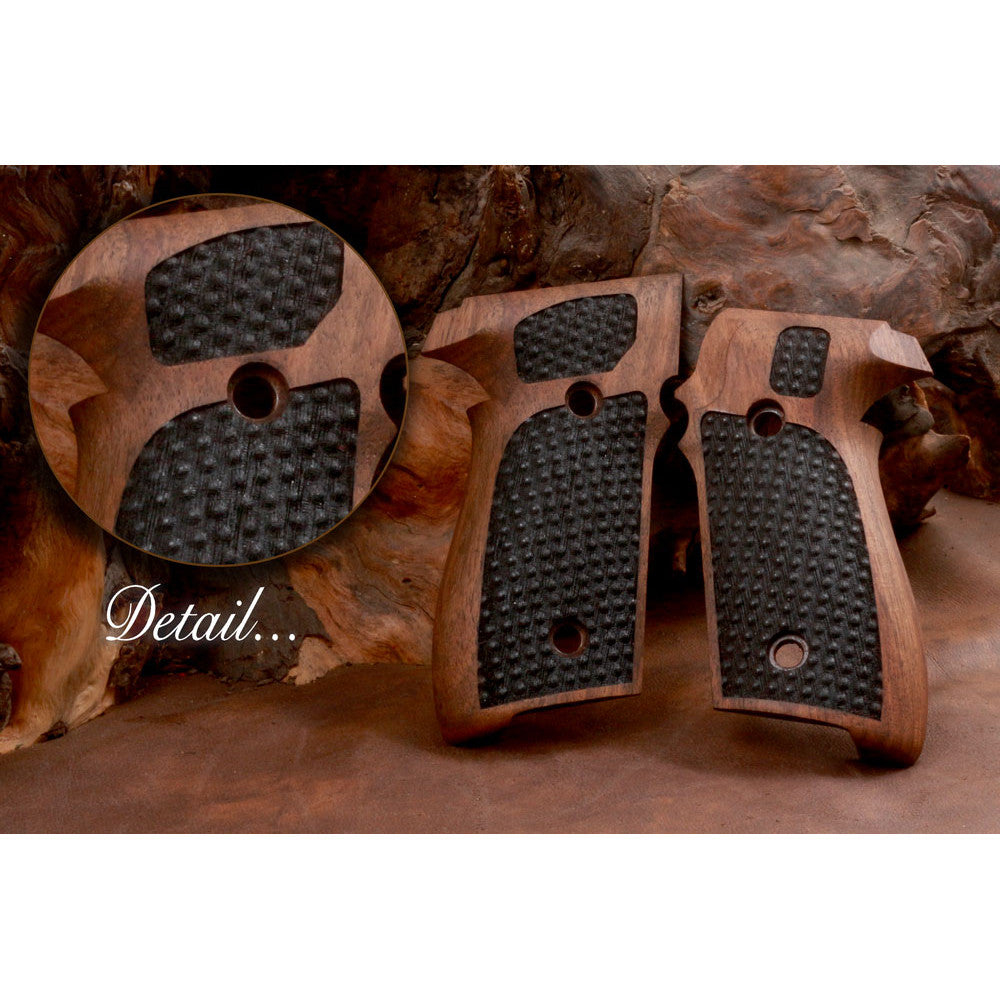 KSD Brand Sig Sauer P228 / P229 / M11 A1, Turkish Walnut Grips