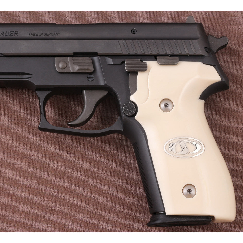 KSD Brand Sig Sauer P228 / P229 / M11 A1, Acrylic Ivory Grips