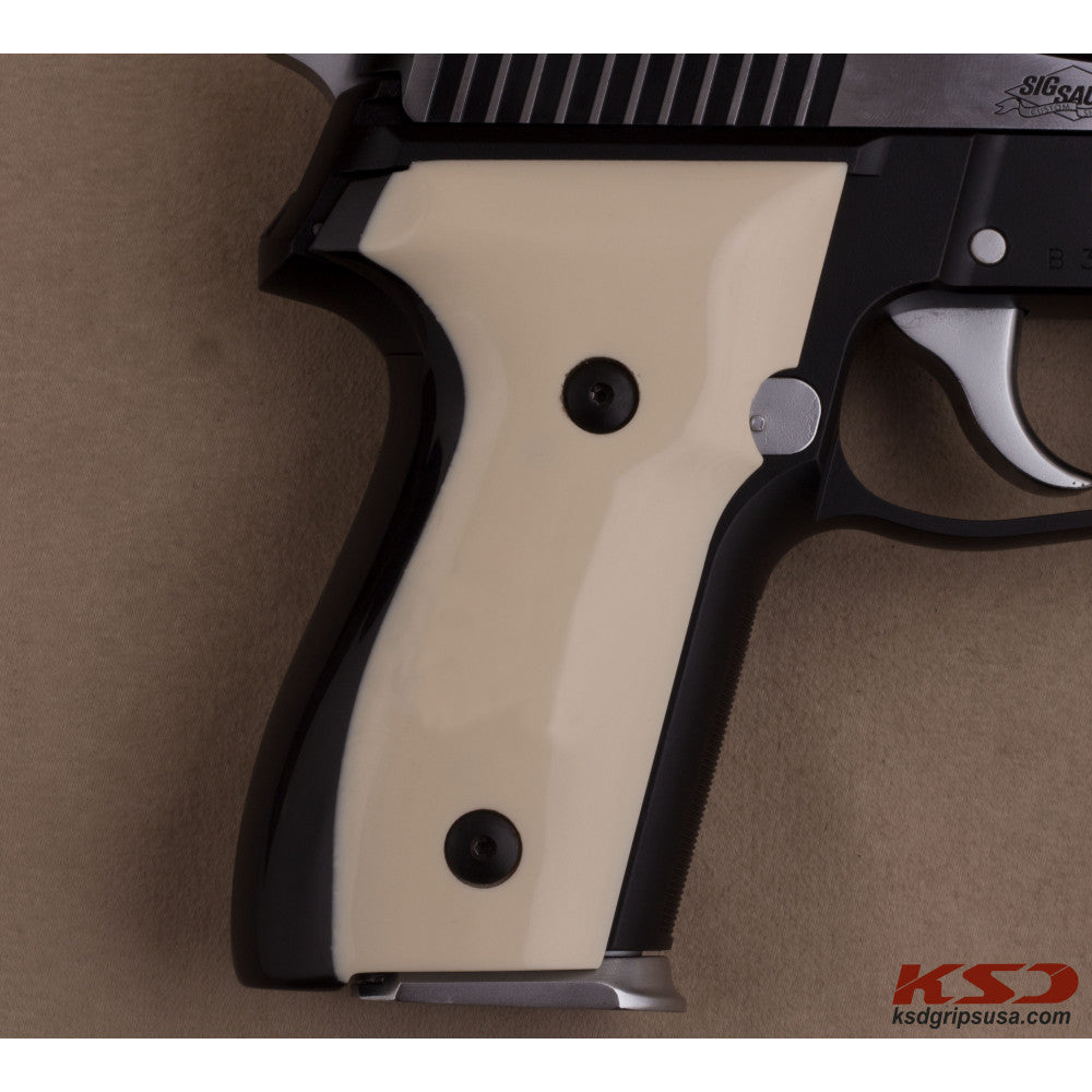 KSD Brand Sig Sauer P228 / P229 / M11 A1, Acrylic Ivory Grips