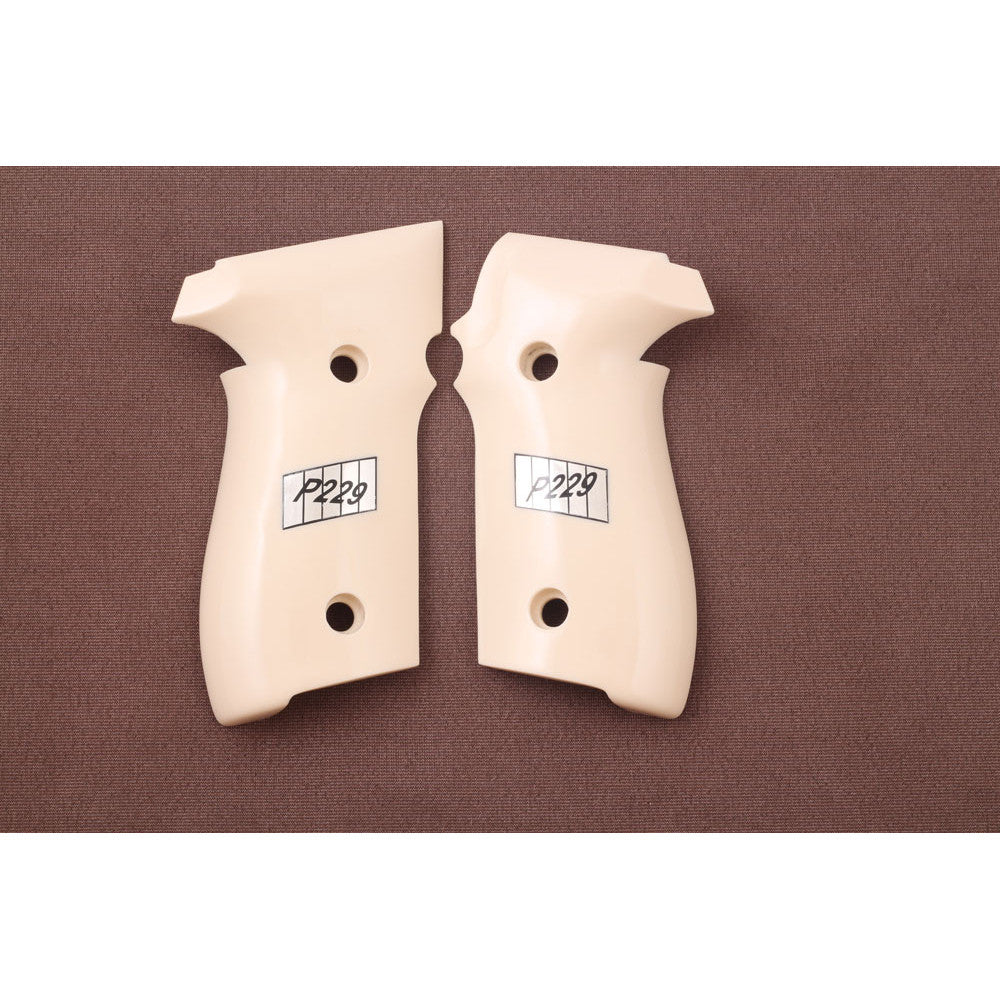 KSD Brand Sig Sauer P228 / P229 / M11 A1, Acrylic Ivory Grips