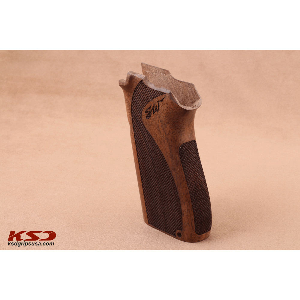 KSD Brand Smith Wesson 3904/3906, Turkish Walnut Grips