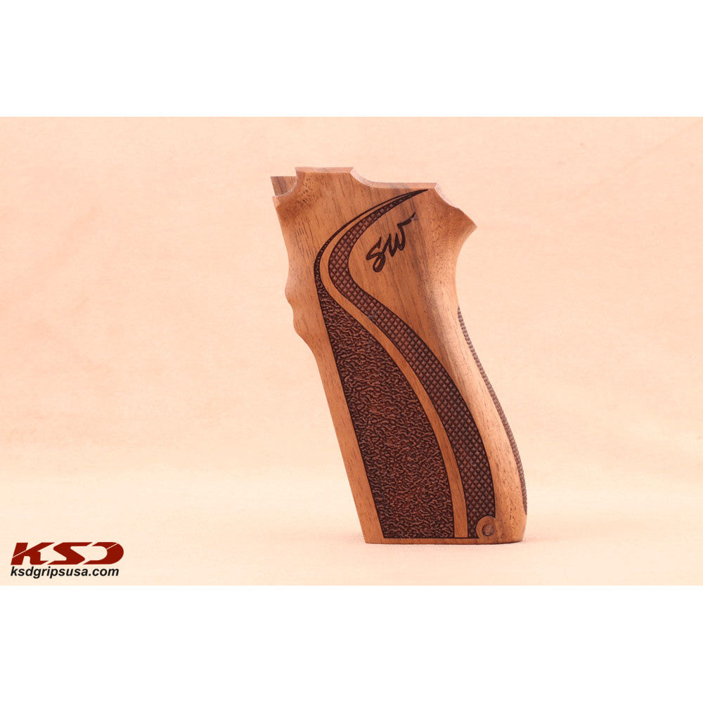 KSD Brand Smith Wesson 5904-5906, Turkish Walnut Grips