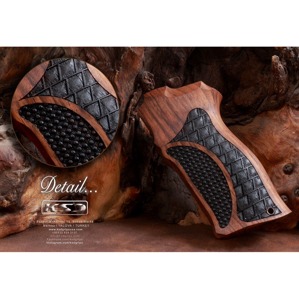 KSD Brand Smith Wesson 5904-5906, Turkish Walnut Grips