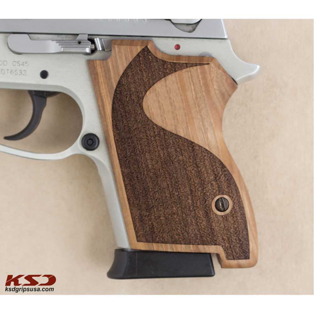 KSD Brand Smith Wesson CS45, Turkish Walnut Grips