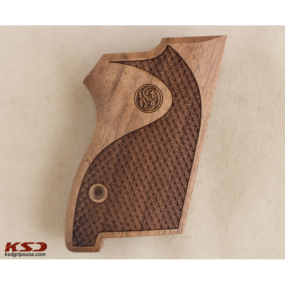 KSD Brand Smith Wesson CS45, Turkish Walnut Grips