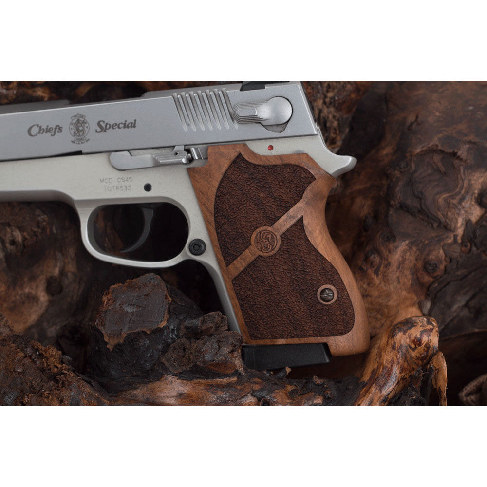 KSD Brand Smith Wesson CS45, Turkish Walnut Grips