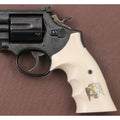 KSD Brand Smith Wesson N Frame Round Butt, Acrylic Ivory Grips