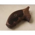 KSD Brand Smith Wesson J Frame Round Butt Models, Turkish Walnut Grips