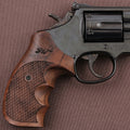 KSD Brand Smith Wesson N Frame Round Butt, Turkish Walnut Grips