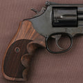 KSD Brand Smith Wesson K/L/X - Frame Round Butt, Turkish Walnut Grips