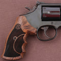 KSD Brand Smith Wesson K/L/X - Frame Round Butt, Turkish Walnut Grips