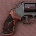 KSD Brand Smith Wesson K/L/X - Frame Round Butt, Turkish Walnut Grips