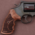 KSD Brand Smith Wesson K/L/X - Frame Round Butt, Turkish Walnut Grips