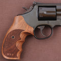 KSD Brand Smith Wesson K/L/X - Frame Round Butt, Turkish Walnut Grips