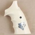 KSD Brand Smith Wesson K/L/X - Frame Round Butt, Acrylic Ivory Grips