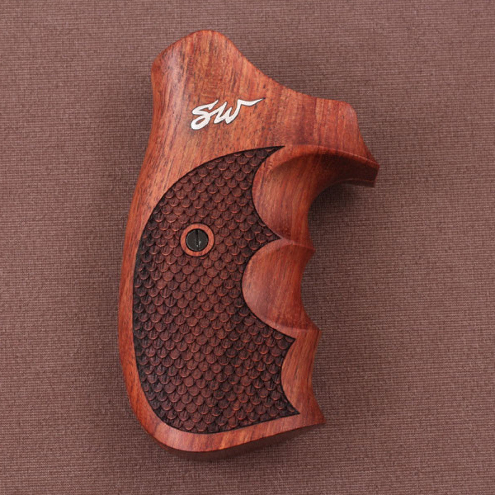 KSD Brand Smith Wesson N Frame Round Butt, Rosewood Grips