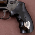 KSD Brand Smith Wesson K/L/X - Frame Round Butt, Acrylic Black Grips