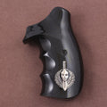 KSD Brand Smith Wesson K/L/X - Frame Round Butt, Acrylic Black Grips