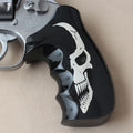 KSD Brand Smith Wesson K/L/X - Frame Round Butt, Acrylic Black Grips