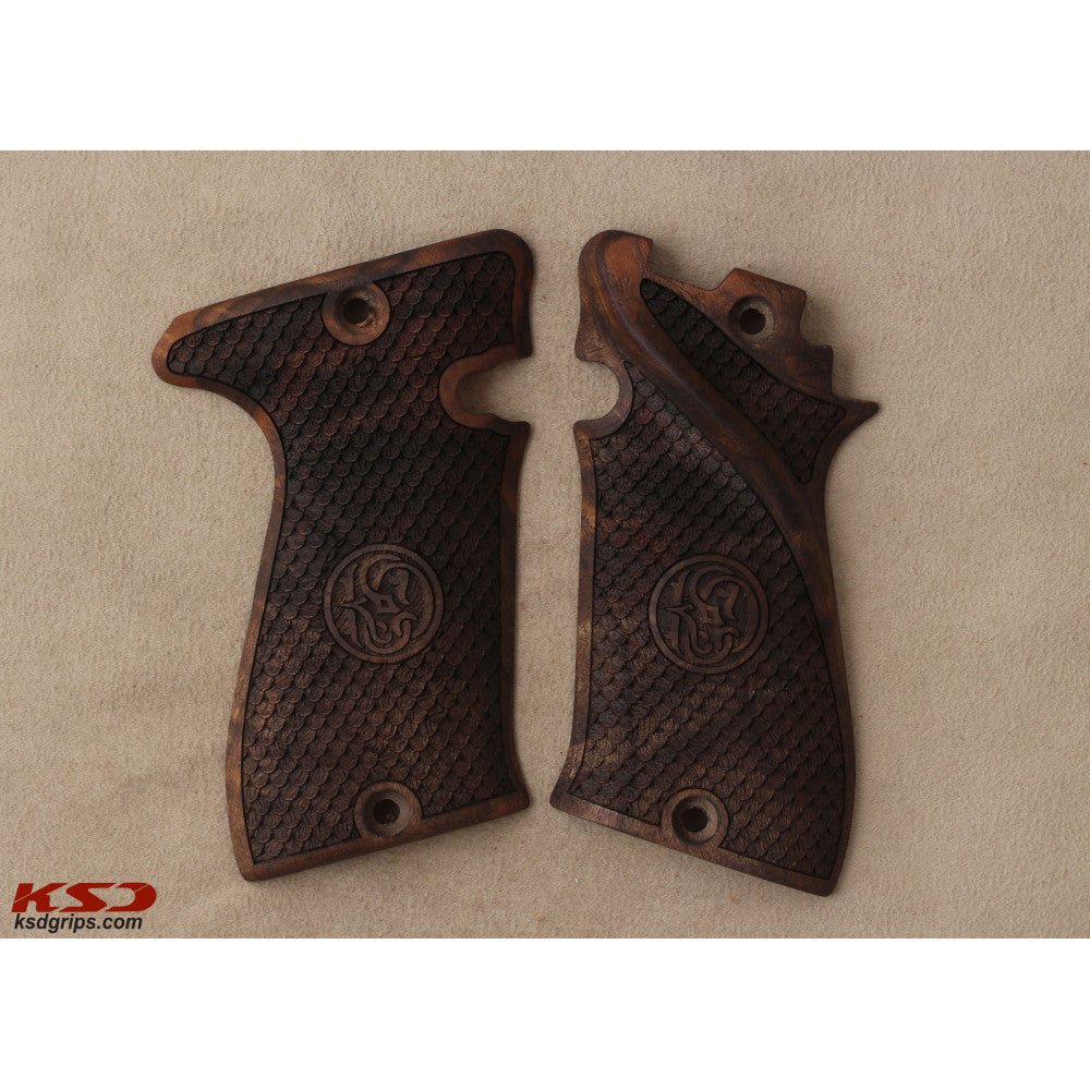 KSD Brand Star Bonifacio Model F 22, Turkish Walnut Grips