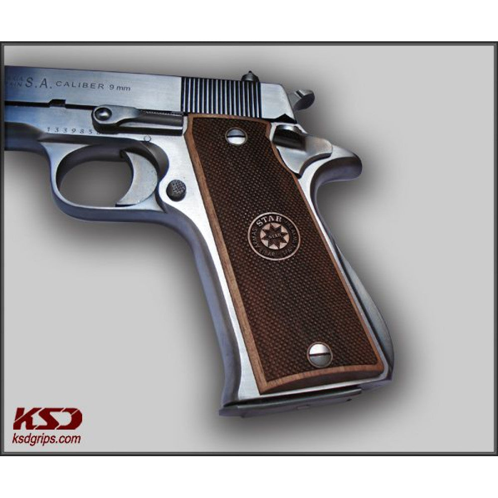 KSD Brand Star SUPER B, Turkish Walnut Grips