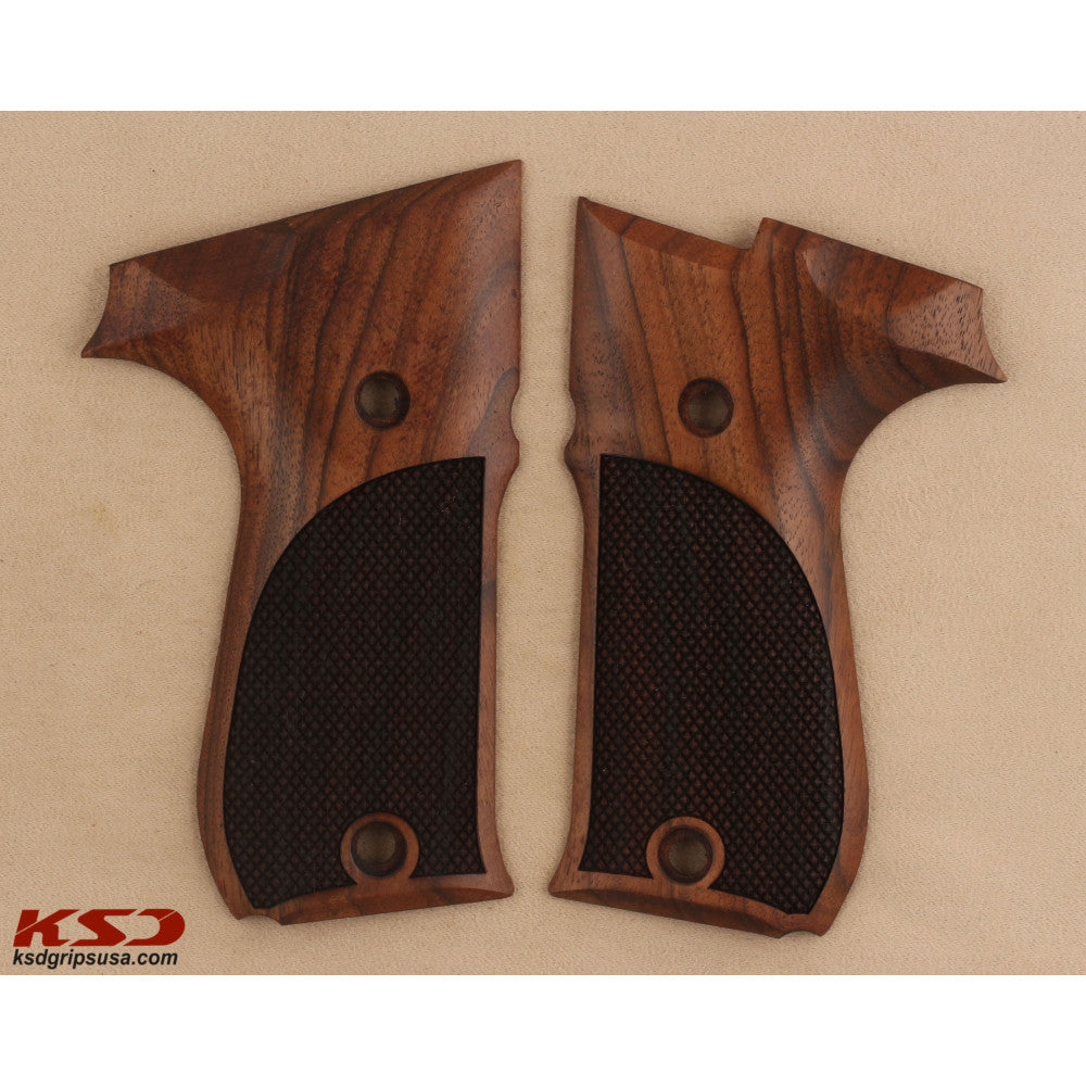 KSD Brand Walther P88 Compact, Turkish Walnut Grips