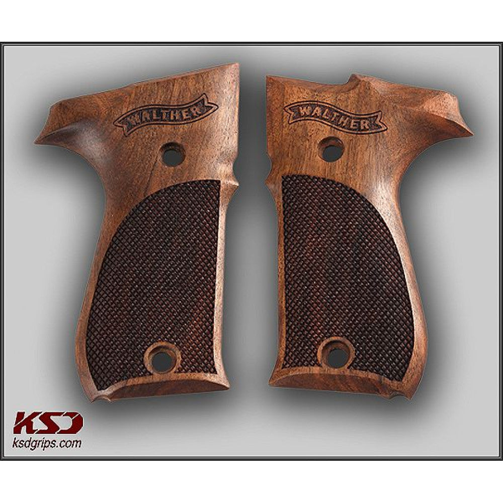 KSD Brand Walther P88 Compact, Turkish Walnut Grips